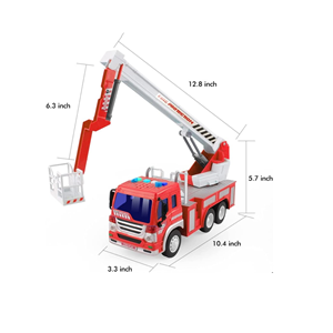 ماشین بالابر آتش نشانی اسباب بازی موزیکال 1:16 FIREFIGHTER_اسباب بازی
